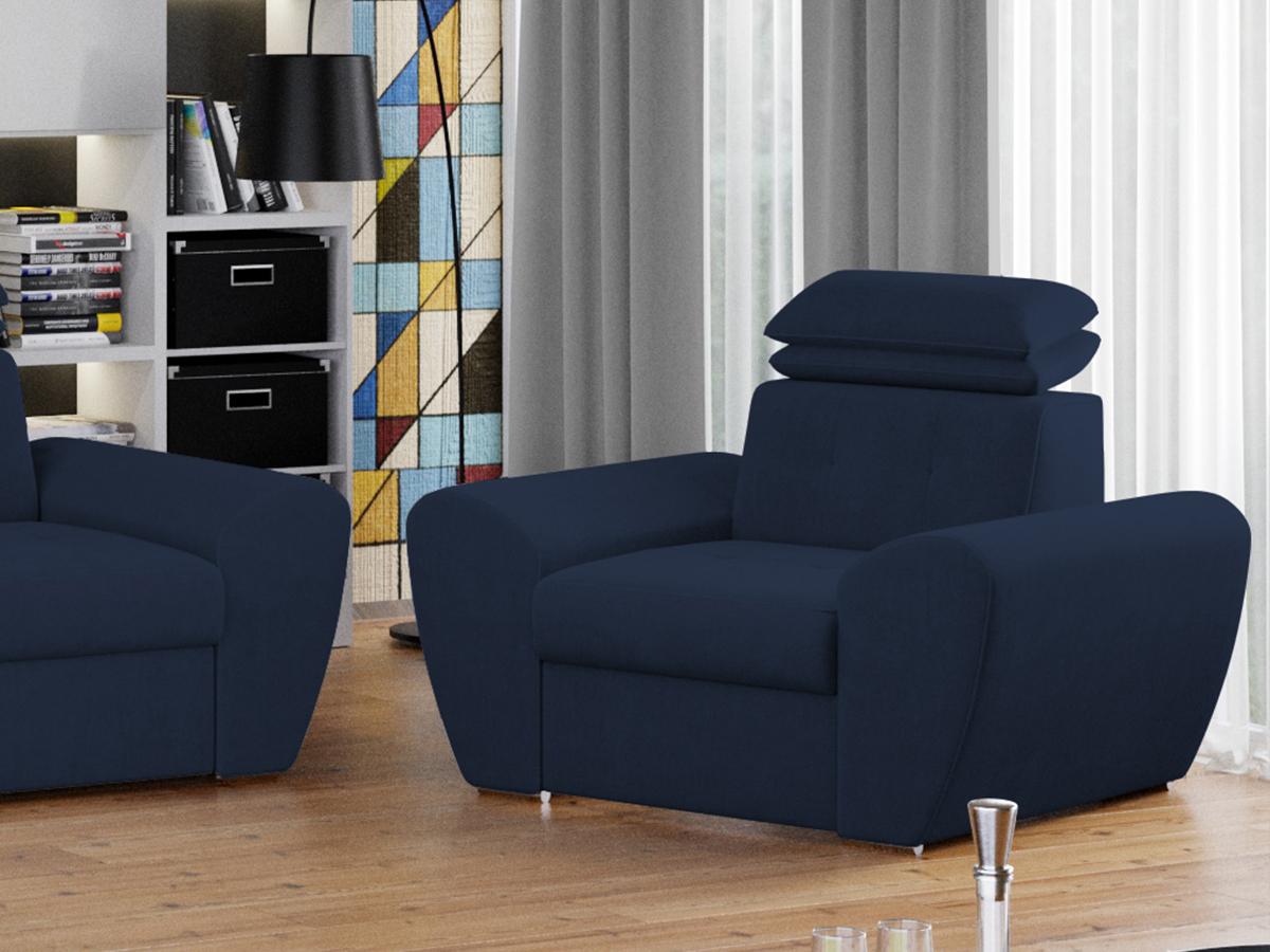 Fotoliu Barini Albastru 3 Fotoliu Barini Albastru - imagine 3