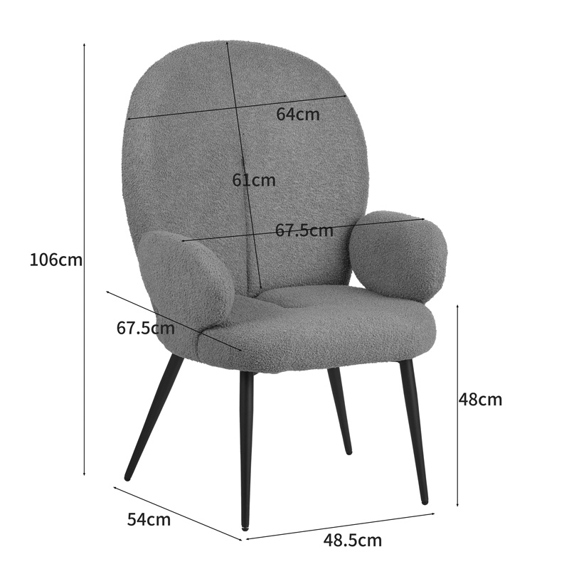 Fotoliu cu taburet Qarar, Pako World, Verde, 67x67x106 cm 9 Fotoliu cu taburet Qarar, Pako World, Verde, 67x67x106 cm - imagine 9