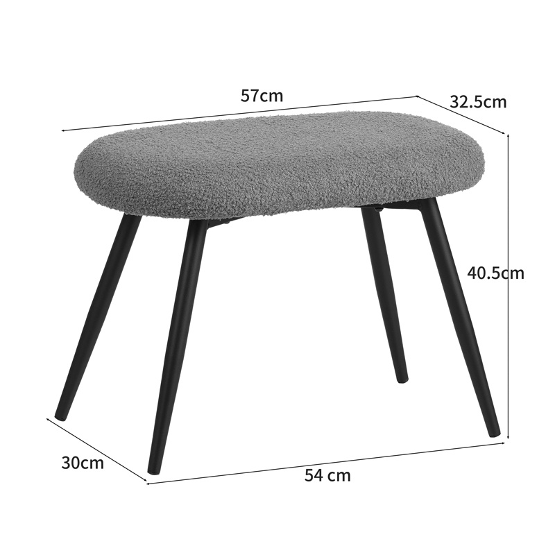 Fotoliu cu taburet Qarar, Pako World, Verde, 67x67x106 cm 10 Fotoliu cu taburet Qarar, Pako World, Verde, 67x67x106 cm - imagine 10