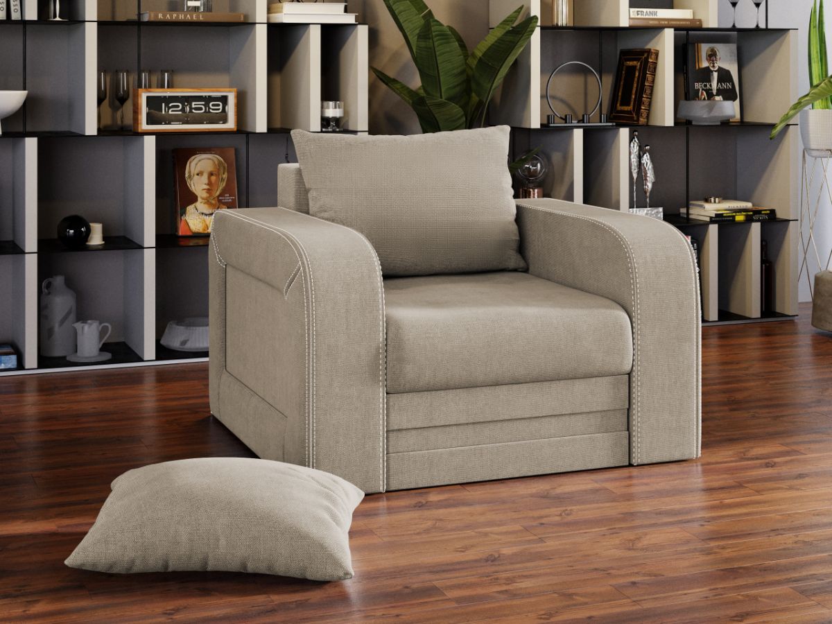 Fotoliu Camila Crem 1 Fotoliu Camila Crem