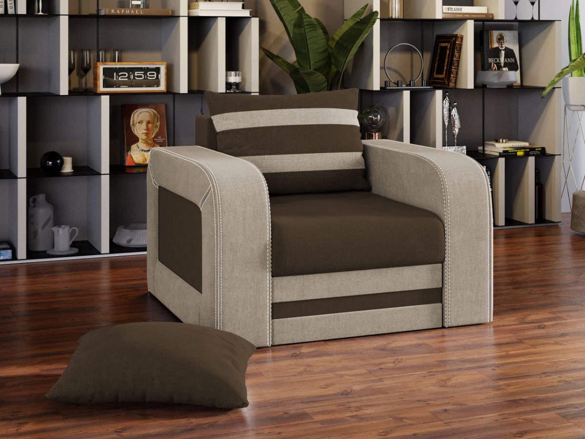 Fotoliu Camila Maro / Crem 1 Fotoliu Camila Maro / Crem