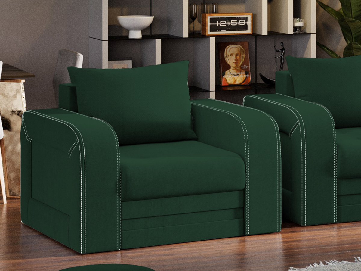 Fotoliu Camila Verde 3 Fotoliu Camila Verde - imagine 3