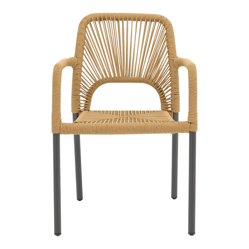 Fotoliu din aluminiu Norture, Pako World, Antracit-Ratan, 57x63x82 cm 4 Fotoliu din aluminiu Norture, Pako World, Antracit-Ratan, 57x63x82 cm - imagine 4