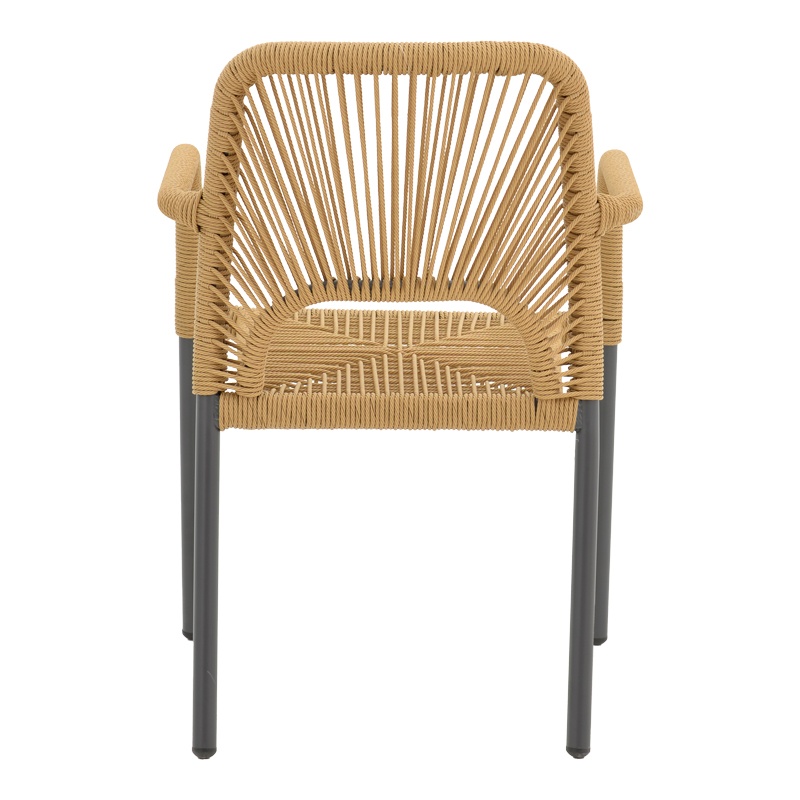 Fotoliu din aluminiu Norture, Pako World, Antracit-Ratan, 57x63x82 cm 5 Fotoliu din aluminiu Norture, Pako World, Antracit-Ratan, 57x63x82 cm - imagine 5