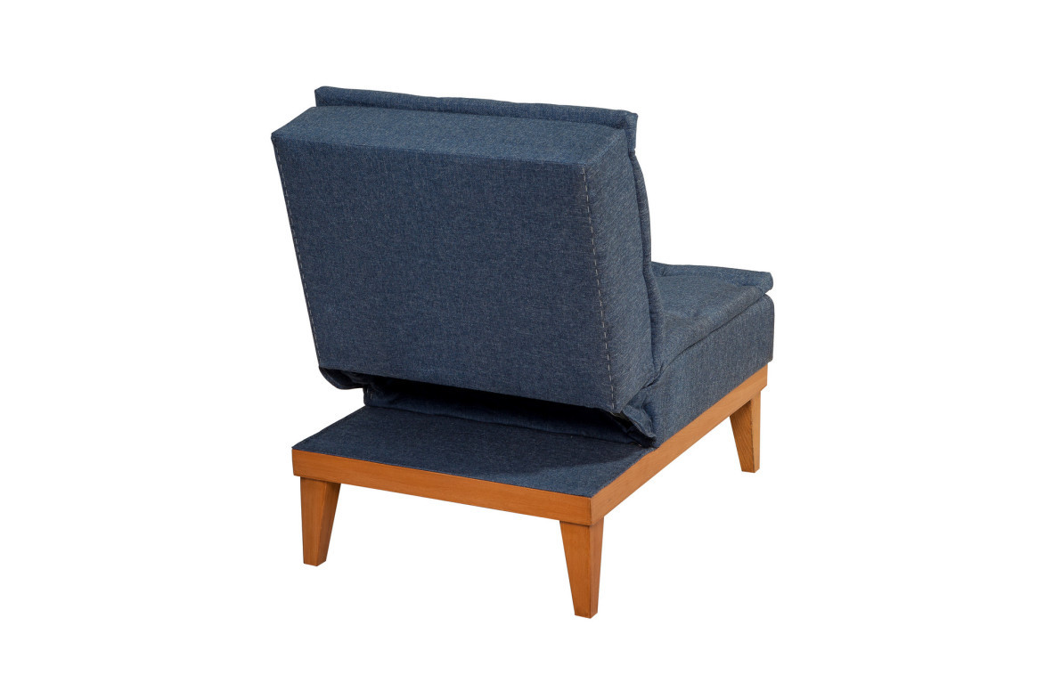 Fotoliu Fuoco, Albastru inchis 4 Fotoliu Fuoco, Albastru inchis - imagine 4