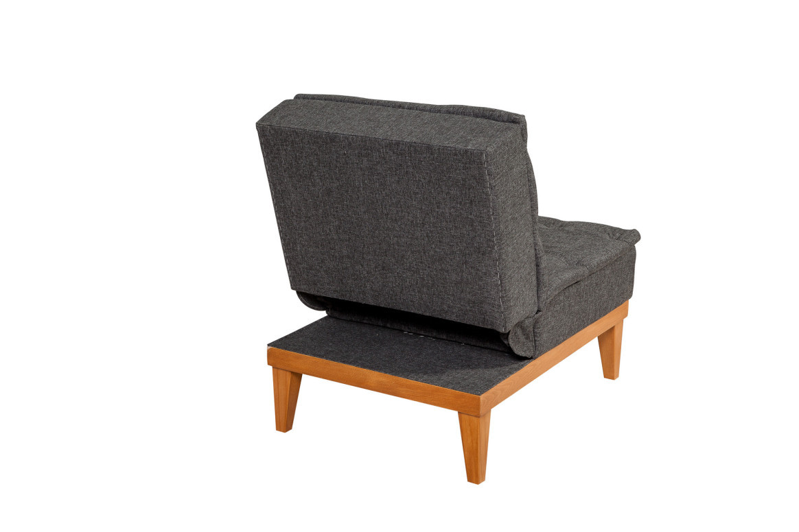 Fotoliu Fuoco, Antracit 4 Fotoliu Fuoco, Antracit - imagine 4