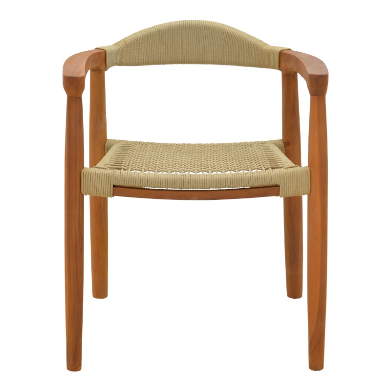 Fotoliu Ganny Boho, Pako World, Lemn de tec, Natural, 61x58x71 cm 5 Fotoliu Ganny Boho, Pako World, Lemn de tec, Natural, 61x58x71 cm - imagine 5