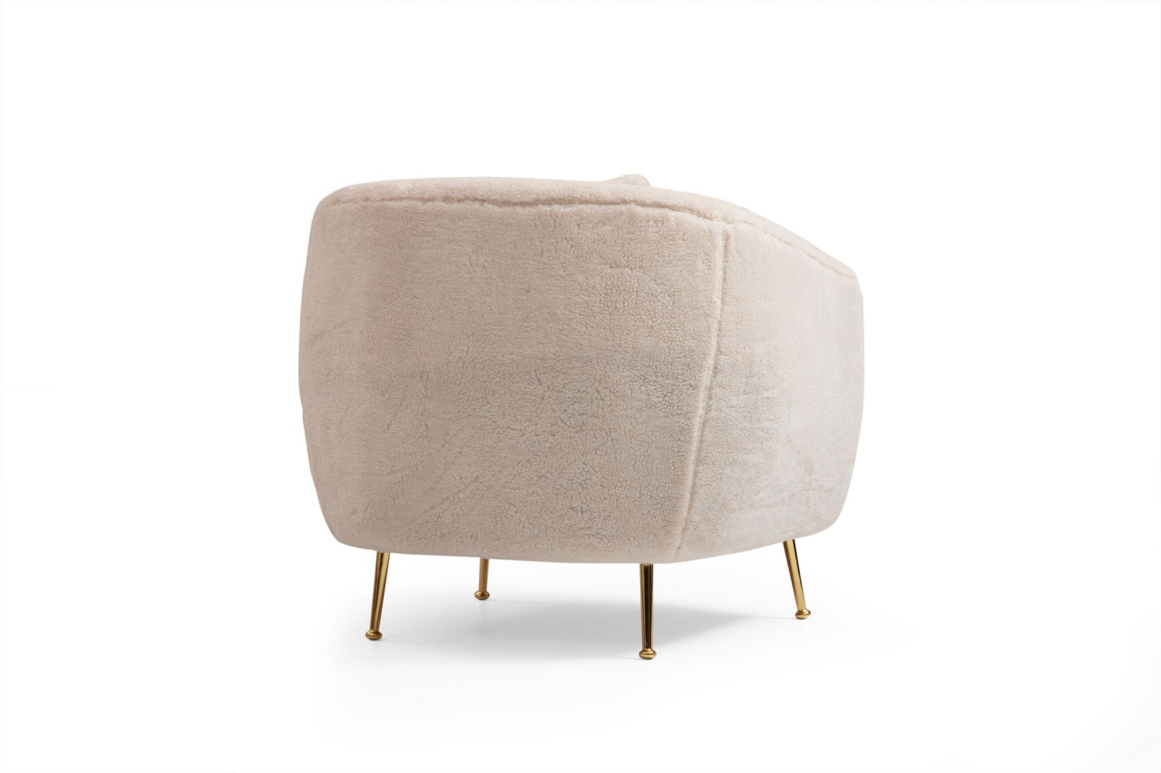 Fotoliu Istiridye Bej 85x85x80 cm 5 Fotoliu Istiridye Bej 85x85x80 cm - imagine 5