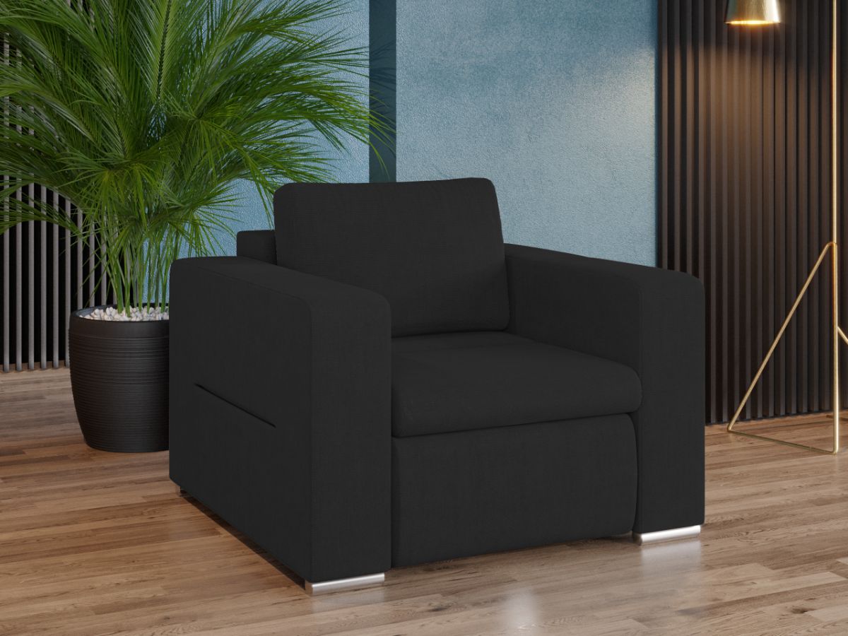 Fotoliu Ivy Gri Antracit 2 Fotoliu Ivy Gri Antracit - imagine 2