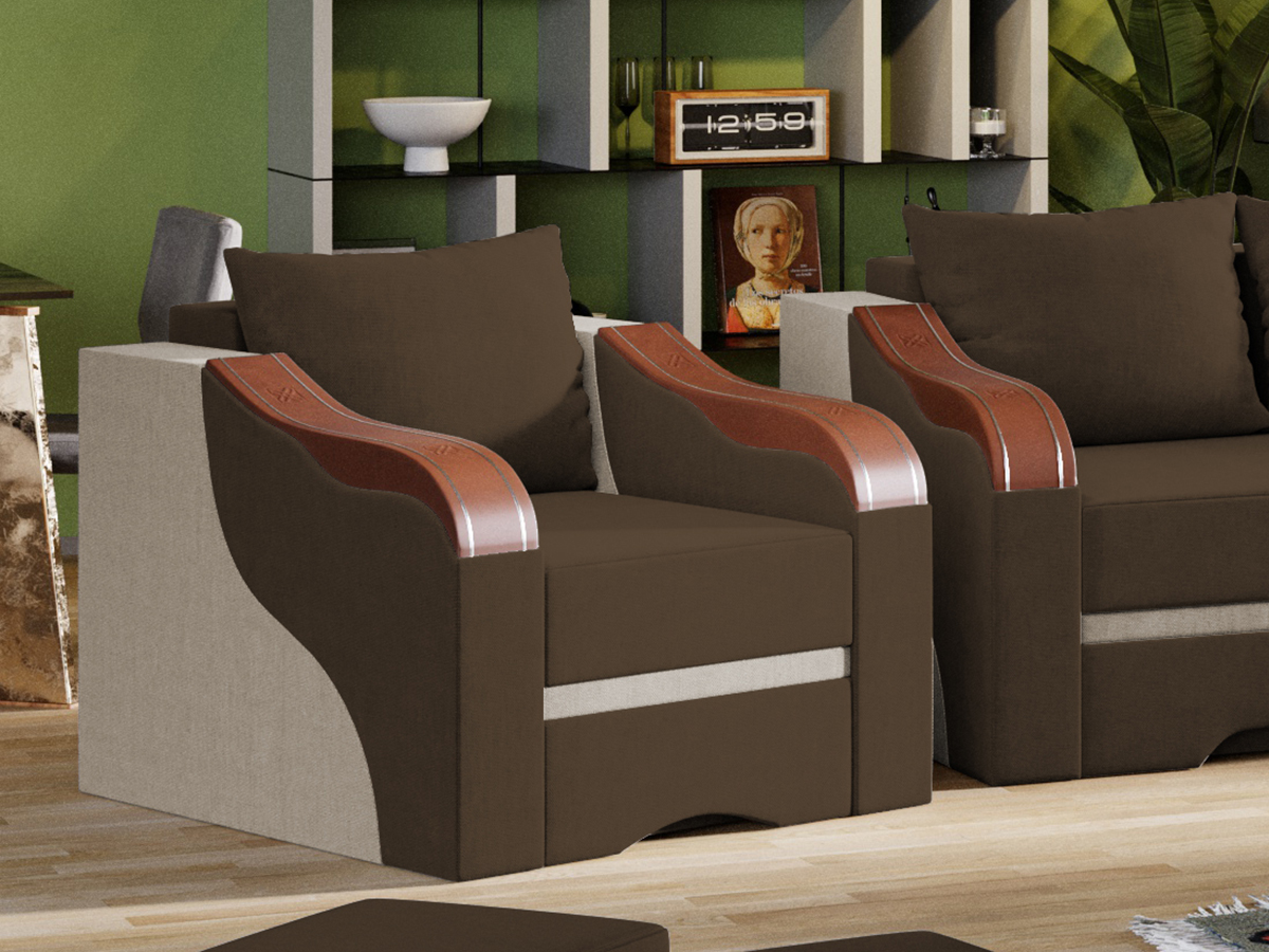 Fotoliu Julia Maro / Crem 3 Fotoliu Julia Maro / Crem - imagine 3