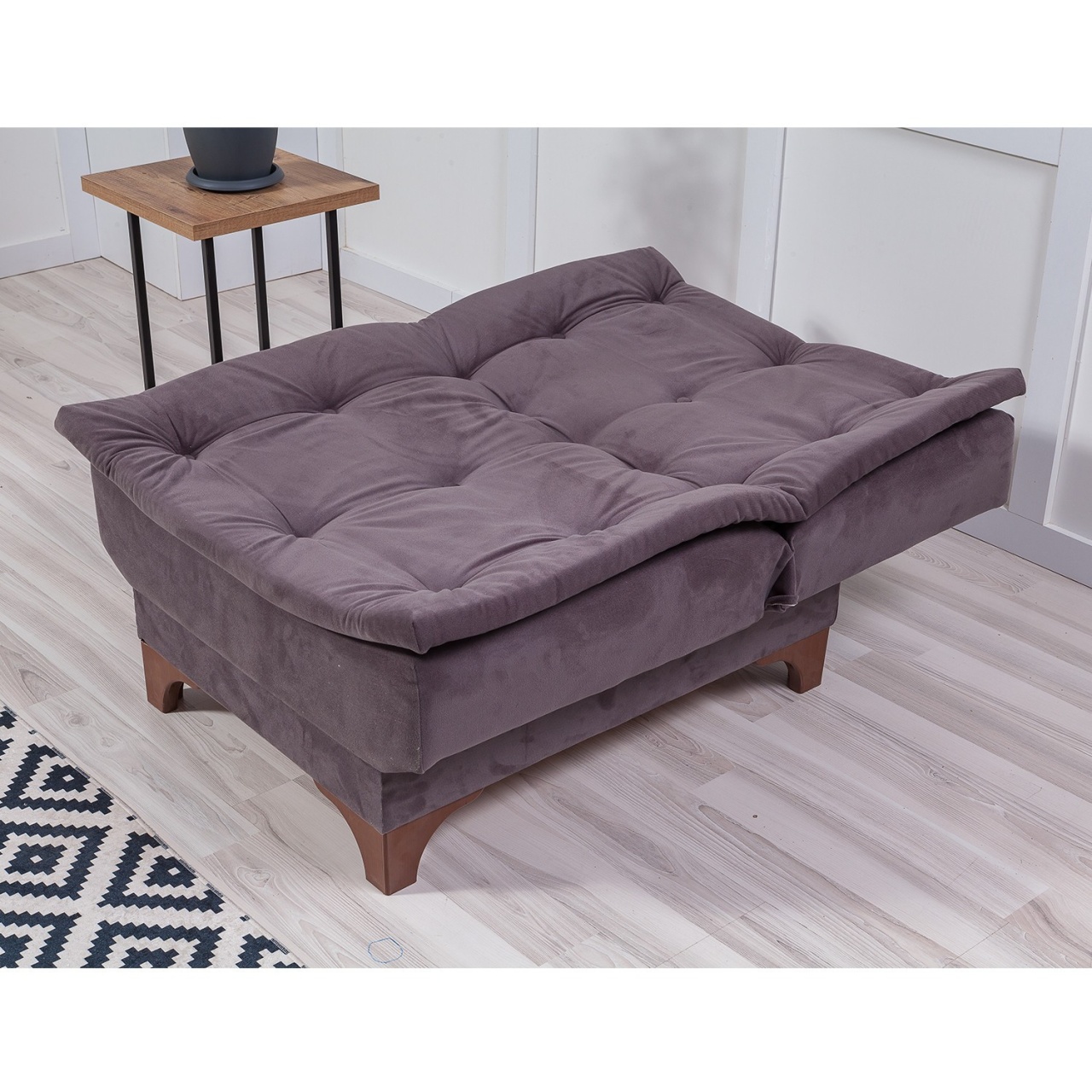 Fotoliu Kelebek Antracit 75x90x85 cm 3 Fotoliu Kelebek Antracit 75x90x85 cm - imagine 3