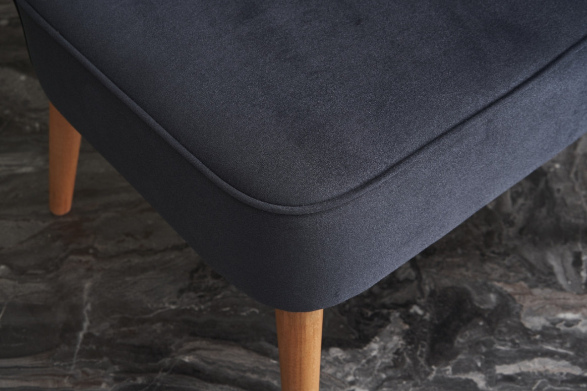 Fotoliu Layla, Antracit 2 Fotoliu Layla, Antracit - imagine 2