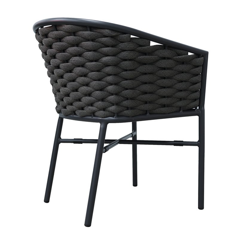 Fotoliu Noevo, Pako World, Gri, 57x62x77 cm 2 Fotoliu Noevo, Pako World, Gri, 57x62x77 cm - imagine 2