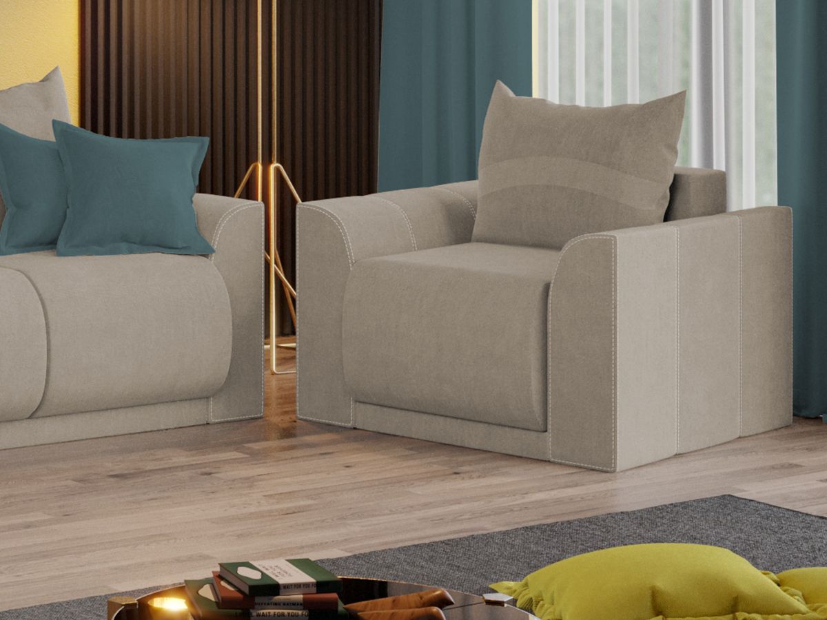 Fotoliu Nova Crem 2 Fotoliu Nova Crem - imagine 2