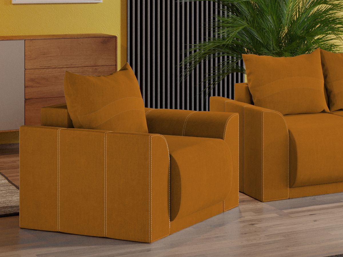 Fotoliu Nova Portocaliu 3 Fotoliu Nova Portocaliu - imagine 3