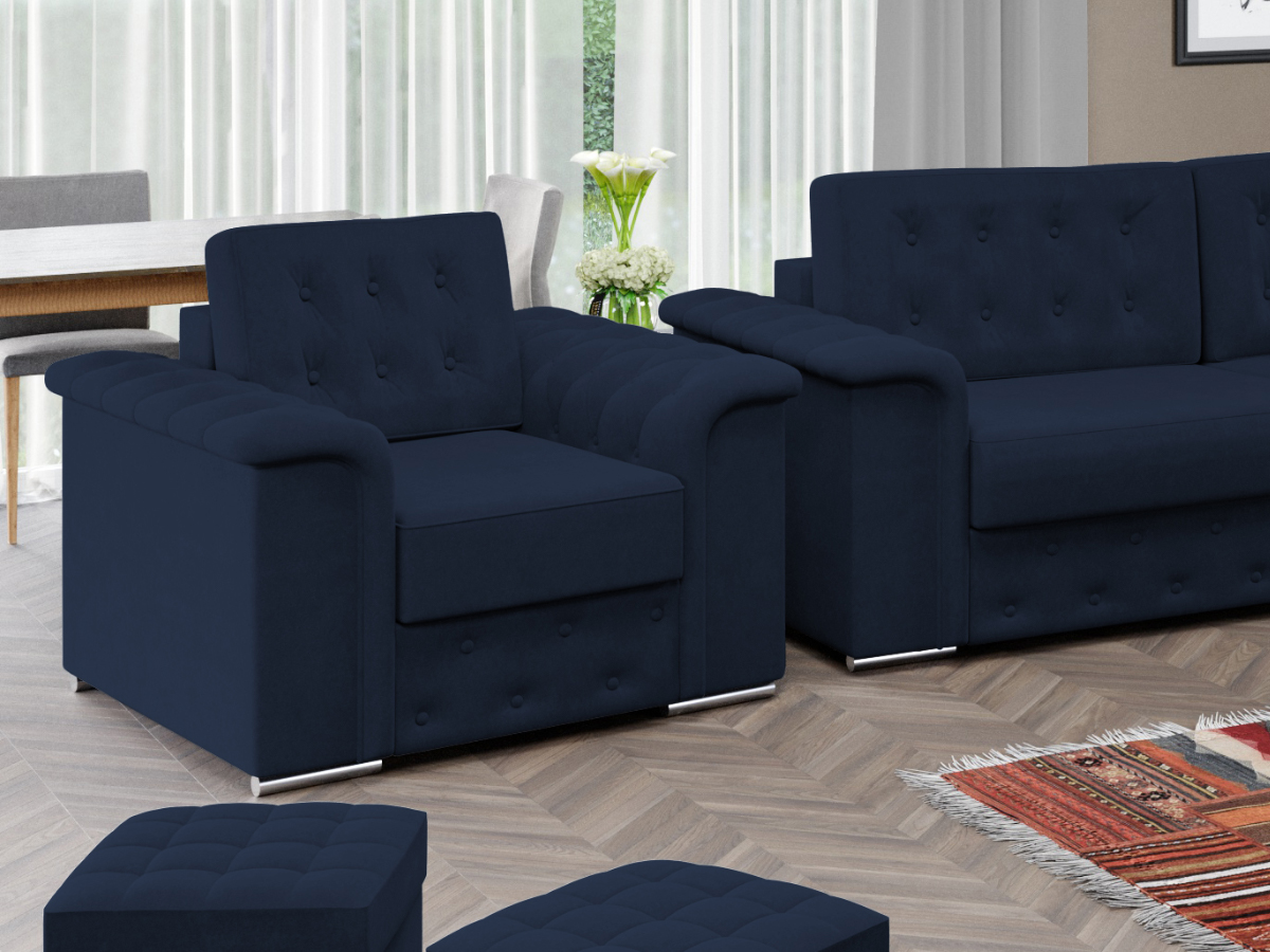 Fotoliu Olimp Albastru 1 Fotoliu Olimp Albastru