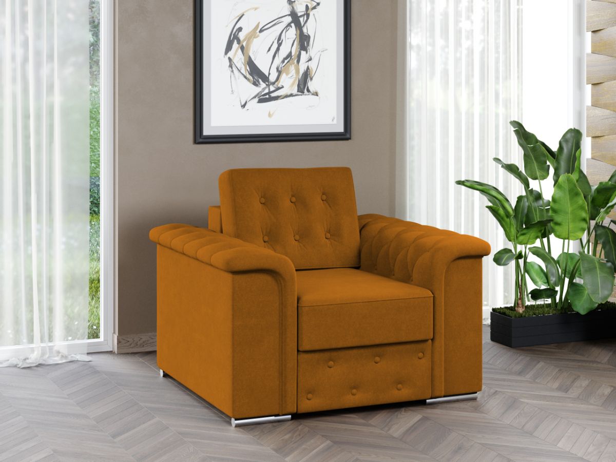 Fotoliu Olimp Portocaliu 1 Fotoliu Olimp Portocaliu