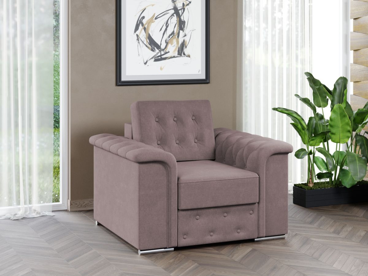 Fotoliu Olimp Roze 2 Fotoliu Olimp Roze - imagine 2