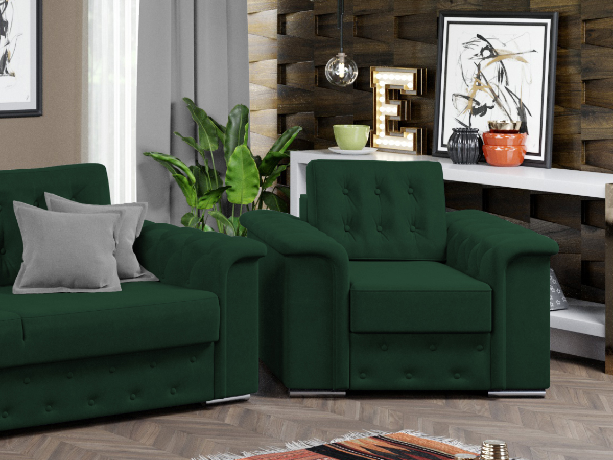 Fotoliu Olimp Verde 2 Fotoliu Olimp Verde - imagine 2