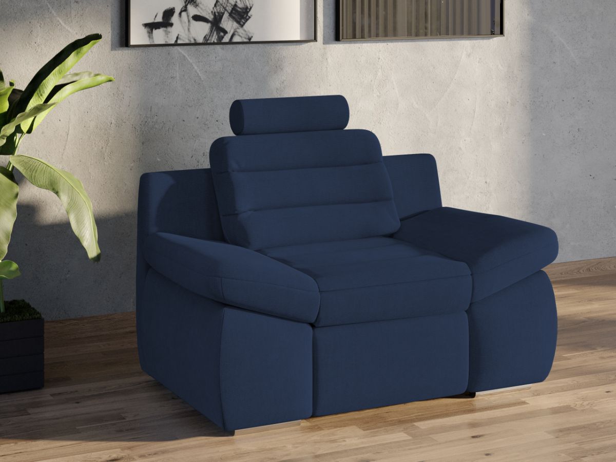 Fotoliu Quinn Albastru 2 Fotoliu Quinn Albastru - imagine 2