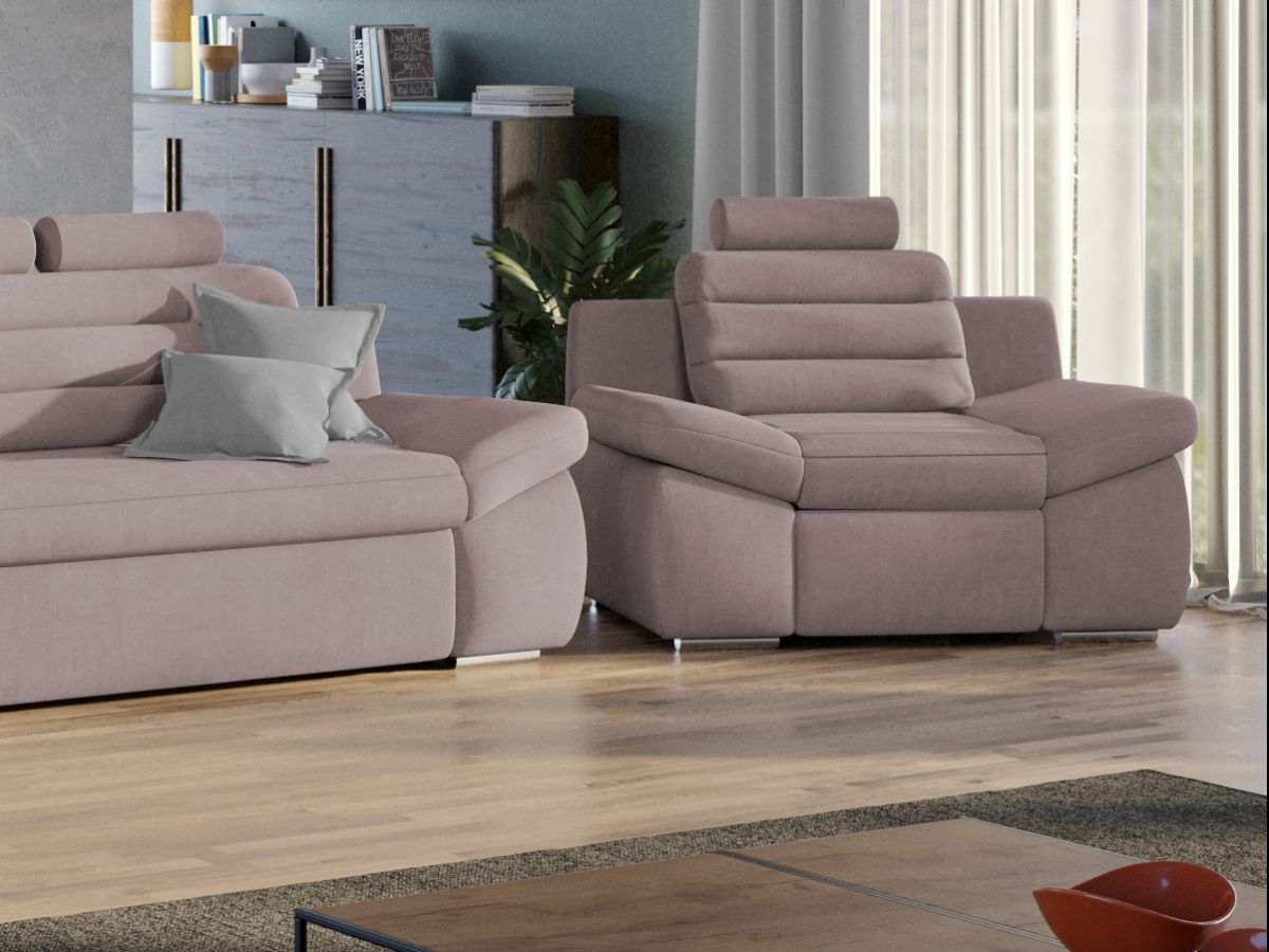 Fotoliu Quinn Roze 3 Fotoliu Quinn Roze - imagine 3