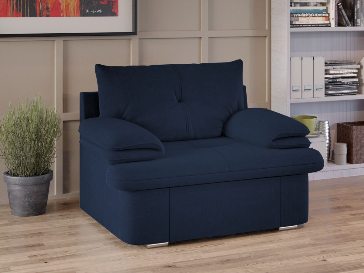 Fotoliu Roma Albastru 2 Fotoliu Roma Albastru - imagine 2