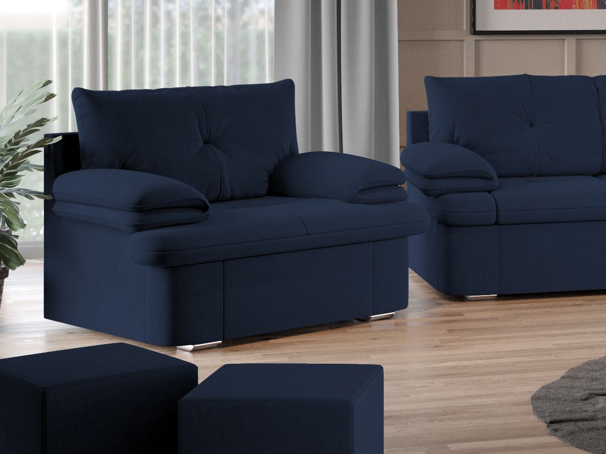 Fotoliu Roma Albastru 1 Fotoliu Roma Albastru