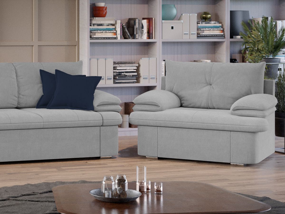 Fotoliu Roma Gri Deschis 3 Fotoliu Roma Gri Deschis - imagine 3