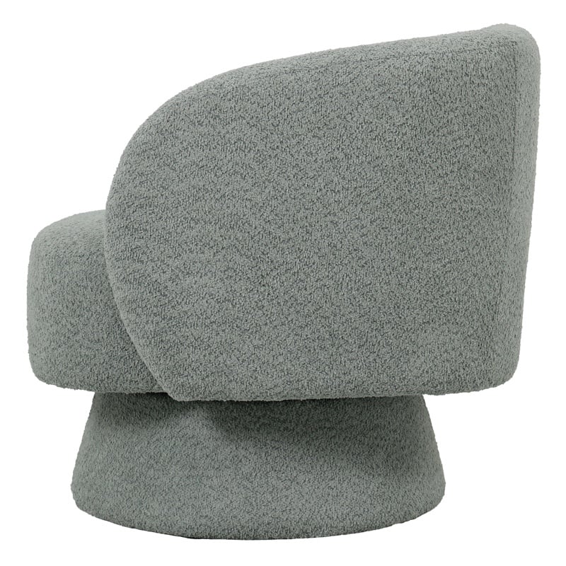 Fotoliu rotativ Kreslo, Pako World, Textil, Verde deschis, 78x81x77 cm 5 Fotoliu rotativ Kreslo, Pako World, Textil, Verde deschis, 78x81x77 cm - imagine 5