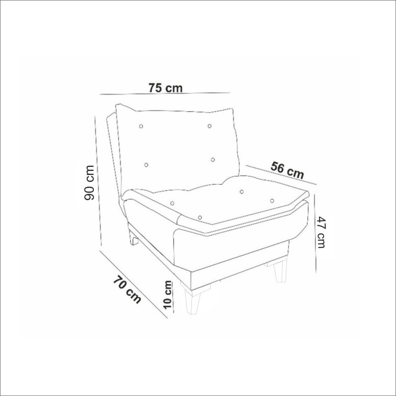 Fotoliu Santo, Verde 8 Fotoliu Santo, Verde - imagine 8