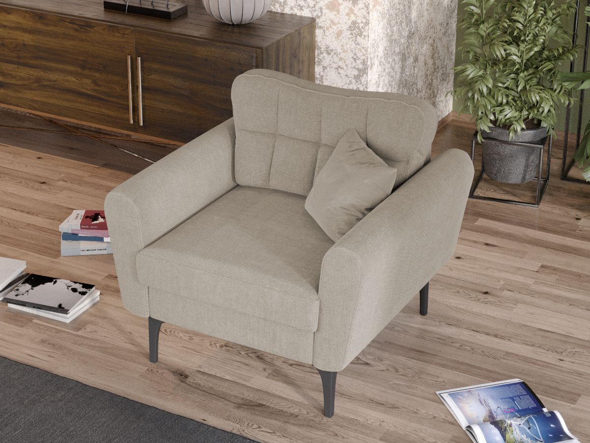 Fotoliu Vibe Crem 1 Fotoliu Vibe Crem