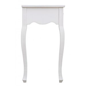 Consola, Blanc, Bizzotto, 80x40x75 cm, MDF - imagine 2