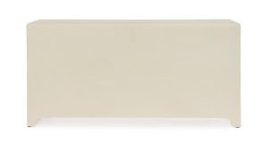 Consola Creamy, Bizzotto, 120x35x60 cm, MDF, alb - imagine 4