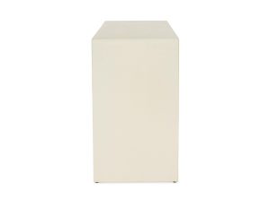 Consola Creamy, Bizzotto, 120x35x60 cm, MDF, alb - imagine 5