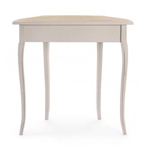 Consola cu 1 sertar, Clarisse, Bizzotto, 80x35x80 cm, lemn de paulownia - imagine 3