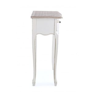 Consola cu 1 sertar, Justine, Bizzotto, 60x35x80 cm, lemn de paulownia - imagine 2