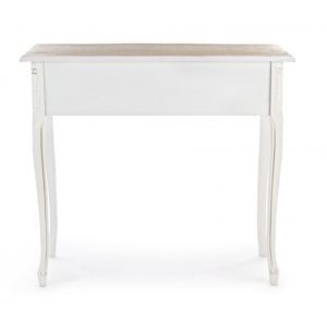 Consola cu 2 sertare, Justine, Bizzotto, 90x40x80 cm, lemn de paulownia - imagine 3