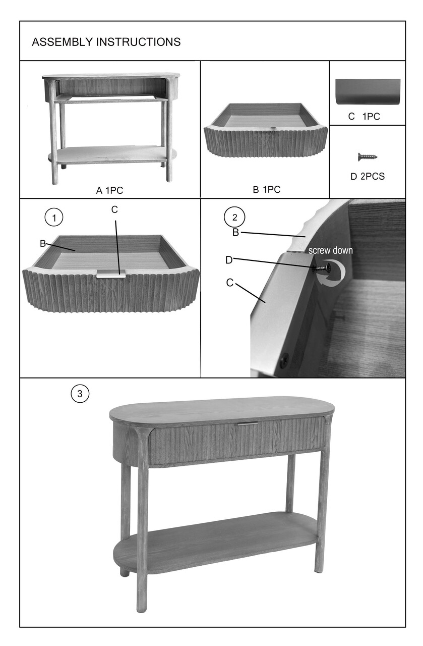 Consola Gothenburg, Mauro Ferretti, 110x40x80 cm, lemn de brad/MDF/fier, maro 2 Consola Gothenburg, Mauro Ferretti, 110x40x80 cm, lemn de brad/MDF/fier, maro - imagine 2