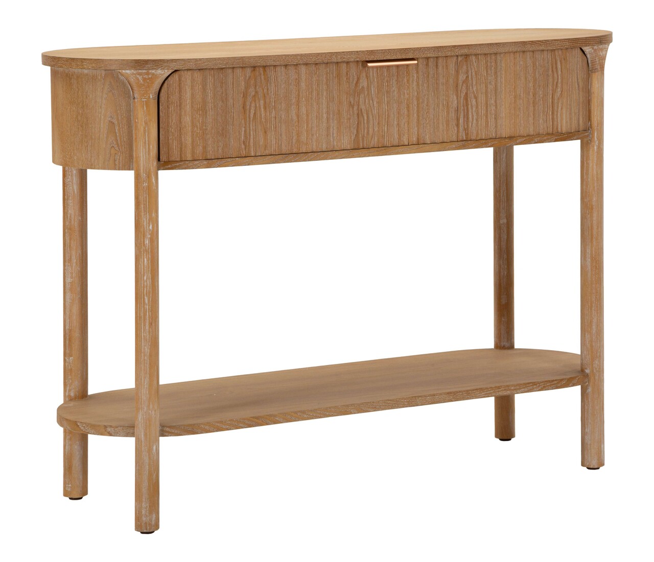 Consola Gothenburg, Mauro Ferretti, 110x40x80 cm, lemn de brad/MDF/fier, maro 1 Consola Gothenburg, Mauro Ferretti, 110x40x80 cm, lemn de brad/MDF/fier, maro