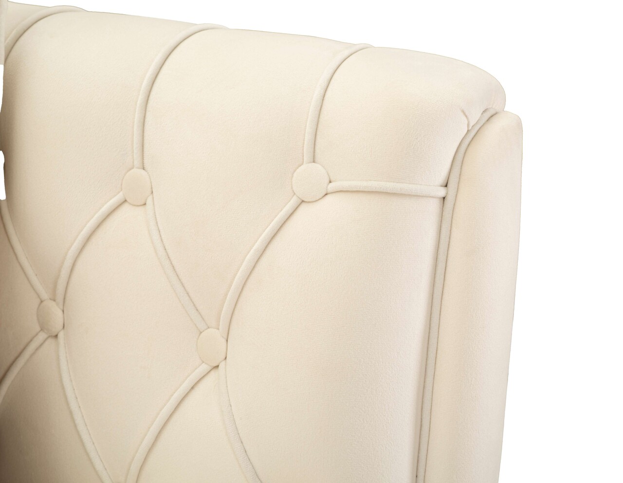 Fotoliu cu perna decorativa Budapest, Mauro Ferretti, 88x83x91 cm, fier/poliester, crem 5 Fotoliu cu perna decorativa Budapest, Mauro Ferretti, 88x83x91 cm, fier/poliester, crem - imagine 5