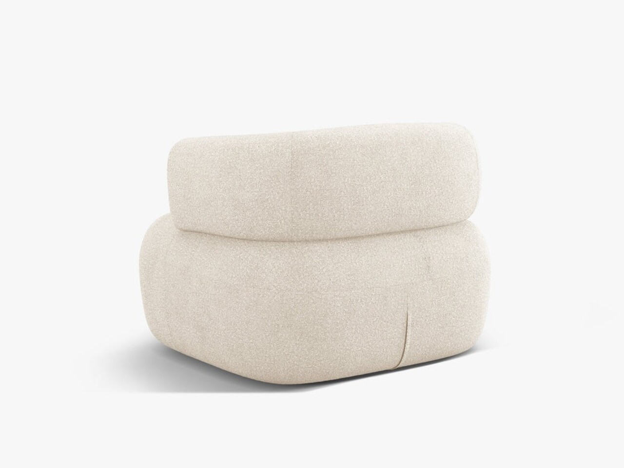 Fotoliu, Jenny-67, Micadoni Home, 90x88x73 cm, tesatura boucle, bej 2 Fotoliu, Jenny-67, Micadoni Home, 90x88x73 cm, tesatura boucle, bej - imagine 2