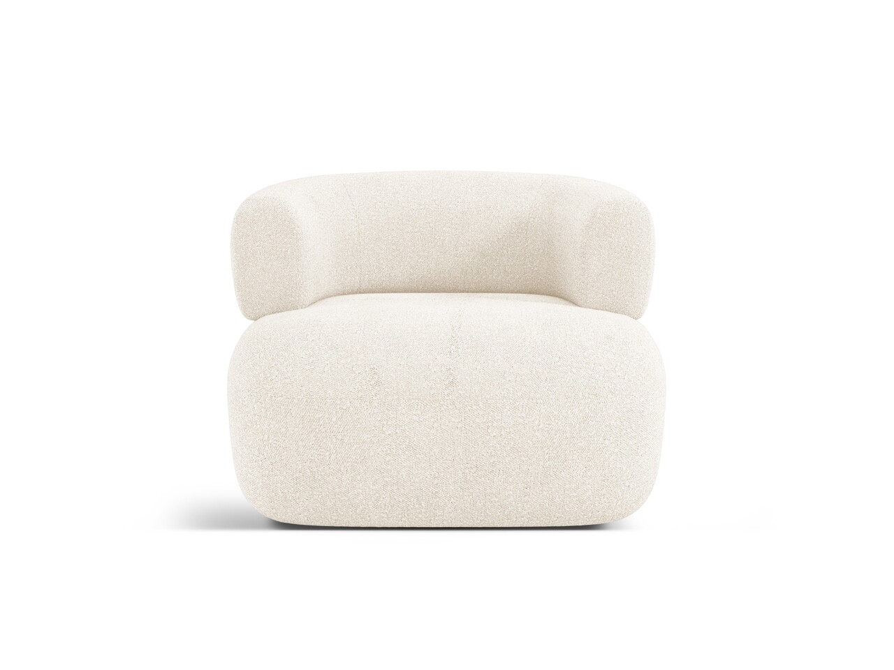 Fotoliu, Jenny-67, Micadoni Home, 90x88x73 cm, tesatura boucle, bej 4 Fotoliu, Jenny-67, Micadoni Home, 90x88x73 cm, tesatura boucle, bej - imagine 4