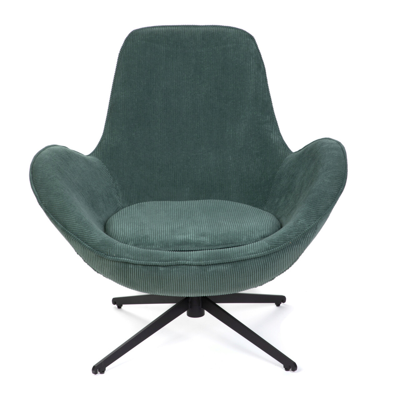 Fotoliu Lunaire, Homla, 86x76x87 cm, metal/catifea din poliester, verde 3 Fotoliu Lunaire, Homla, 86x76x87 cm, metal/catifea din poliester, verde - imagine 3