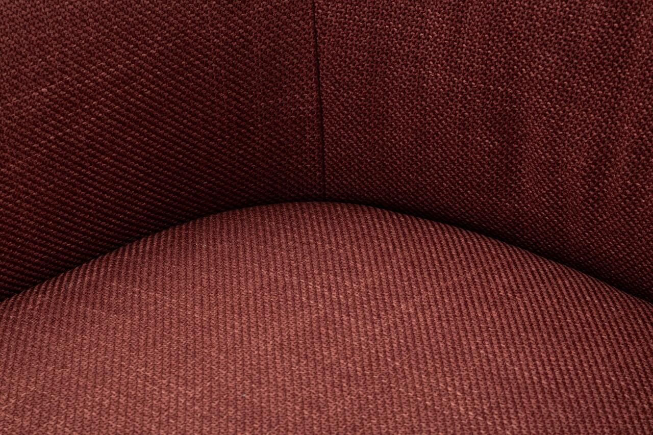 Fotoliu rotativ Siena Swivel, Mauro Ferretti, 83.5x66x80 cm, fier/poliester, bordo 8 Fotoliu rotativ Siena Swivel, Mauro Ferretti, 83.5x66x80 cm, fier/poliester, bordo - imagine 8