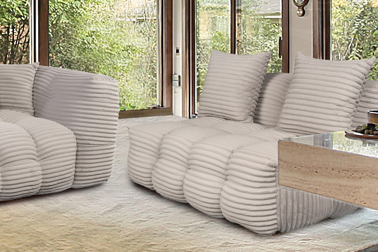 Fotoliu Santa Fe, 120x104x72 cm, Reyat Cream 1 Fotoliu Santa Fe, 120x104x72 cm, Reyat Cream