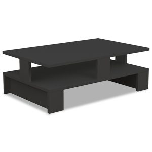 Set living New Living 9, 3 bucati Negru - Albastru - imagine 4